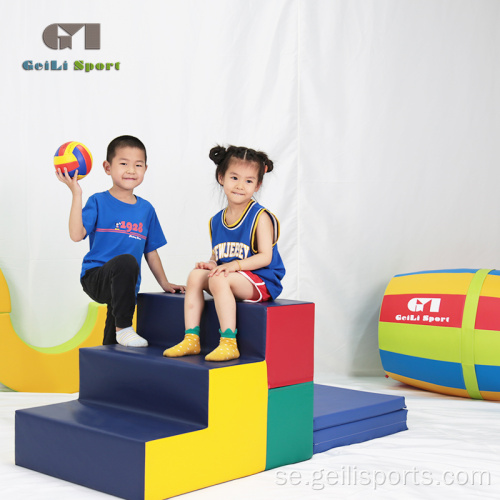 Inomhus Kids Soft Play Step Climber